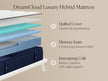 DreamCloud Luxury Hybrid Bedroom Bundle
