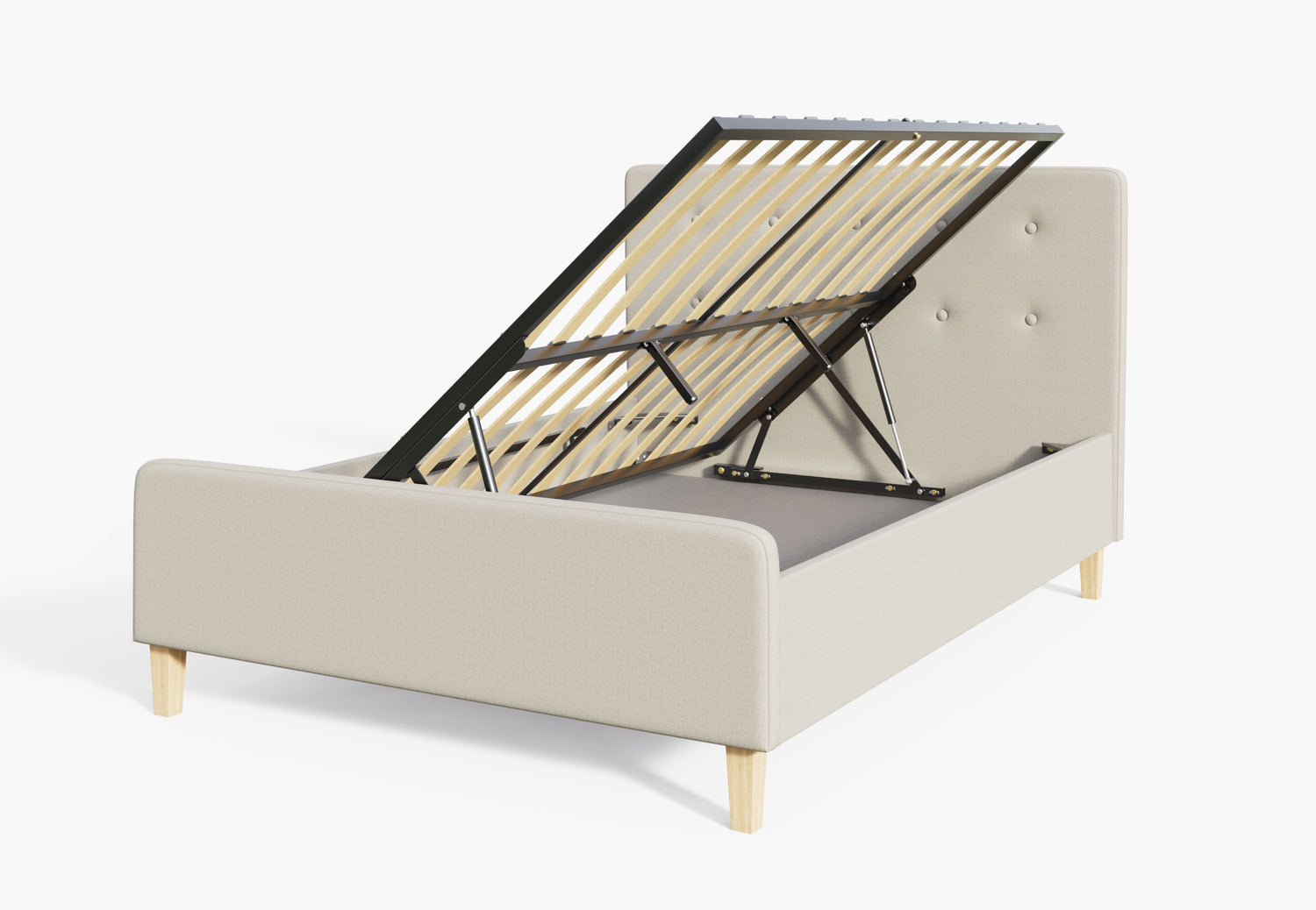 THE DREAMCLOUD OTTOMAN STORAGE BED