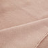 ORGANIC LIGHTWEIGHT KNITTED THROW - BLUSH